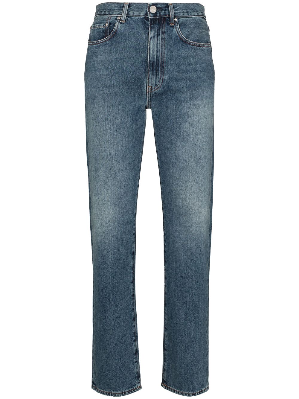 фото Totême прямые джинсы studio с завышенной талией