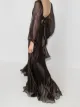 Maria Lucia Hohan Zeena ruffled gown