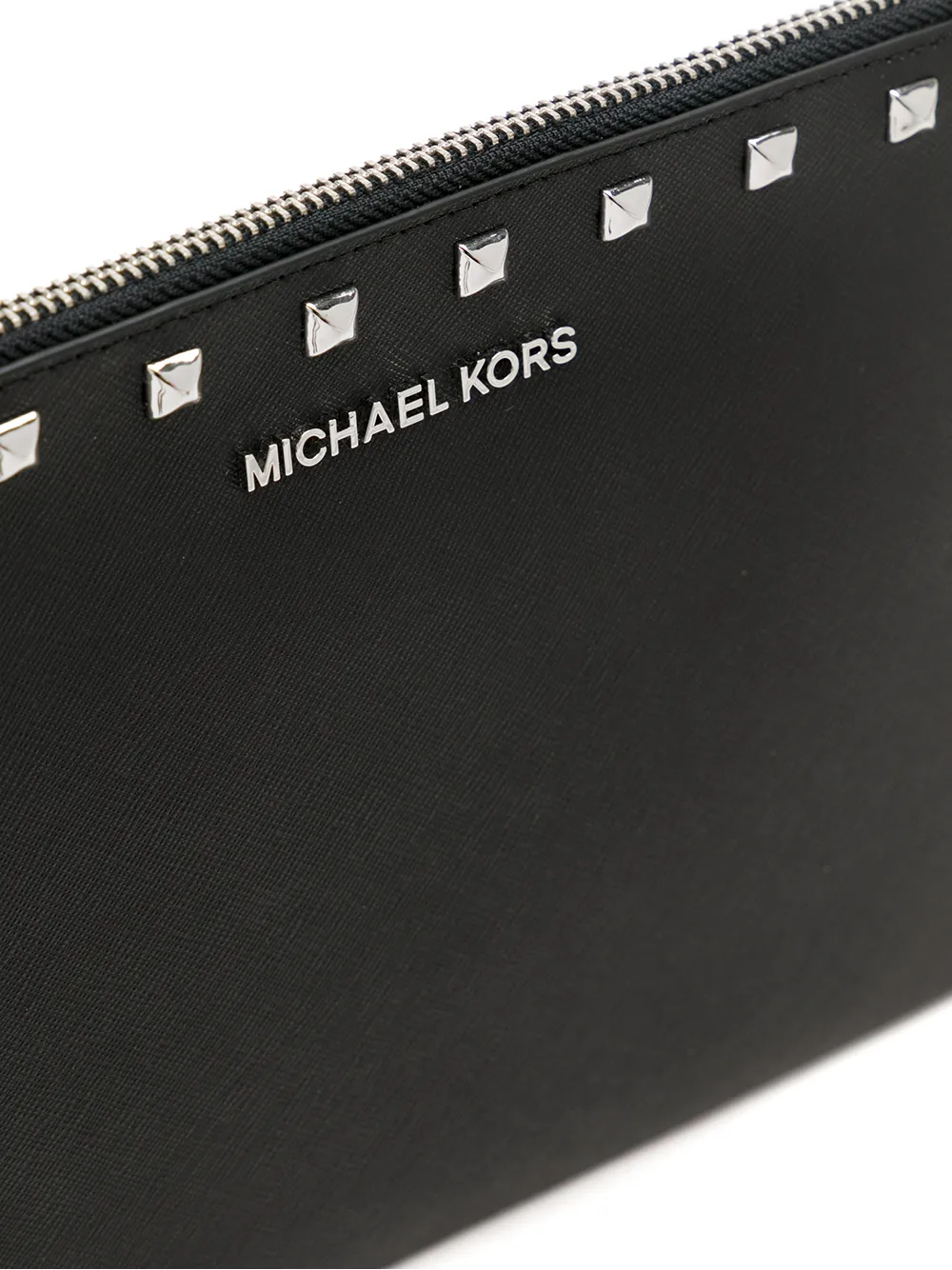 Michael Kors JET SET TRAVEL EXTRA LARGE ZIP CLUTCH WRISTLET Zwart