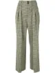 Image 1 of Plan C checked tailored trousers