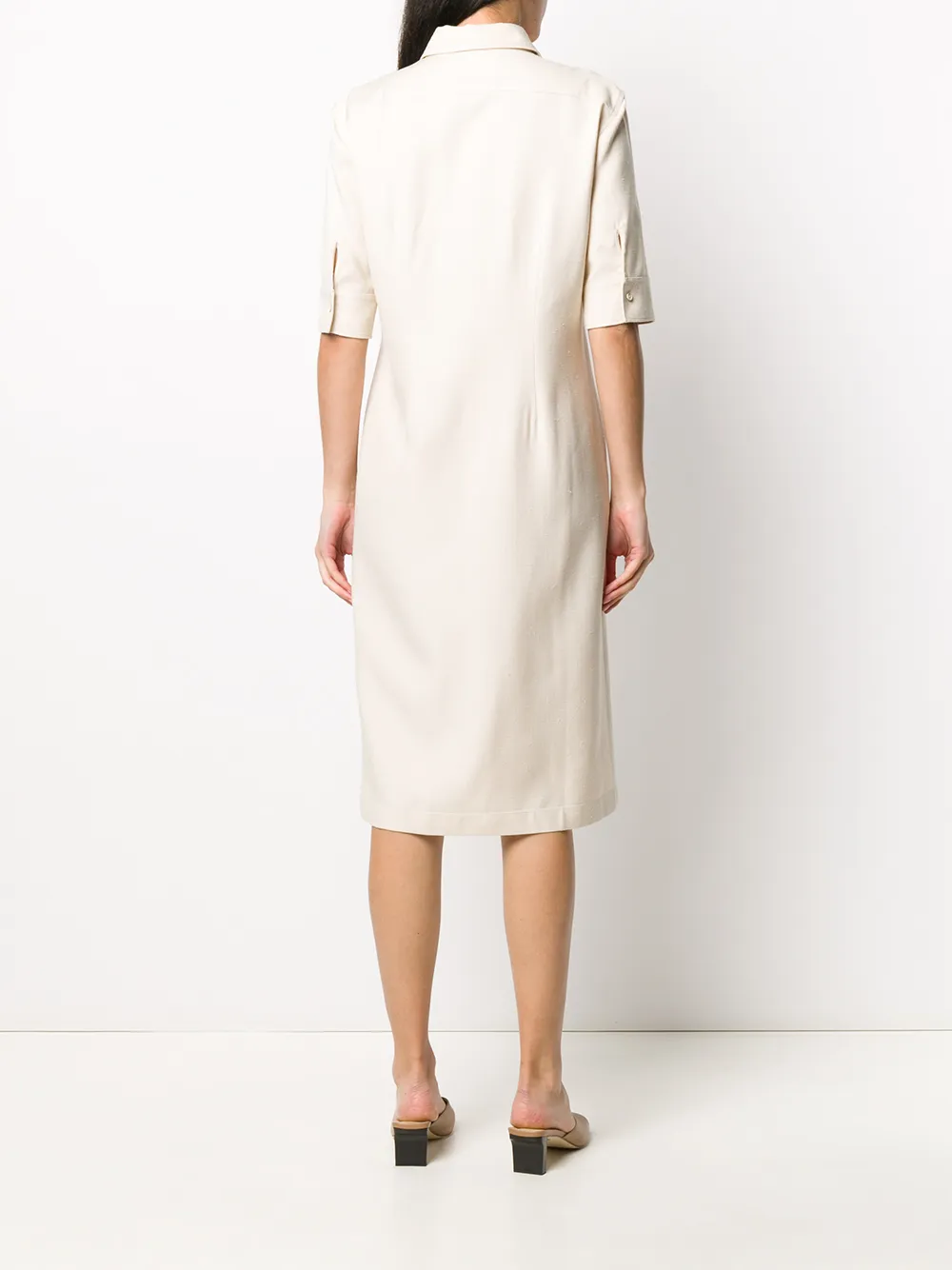 Jil Sander short-sleeved Shirt Dress - Farfetch