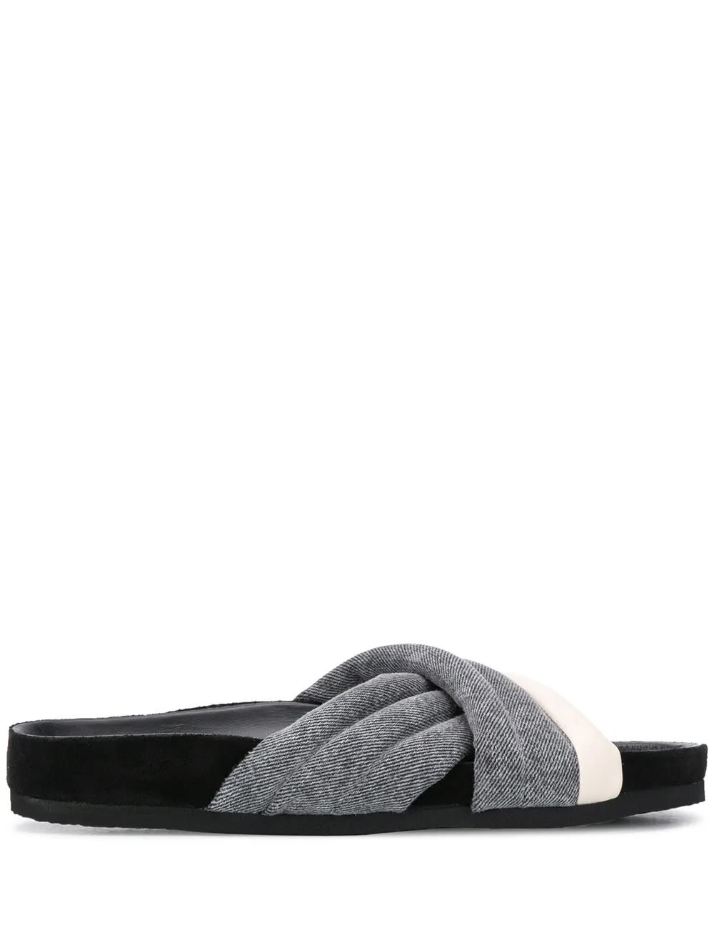 isabel marant leather slides