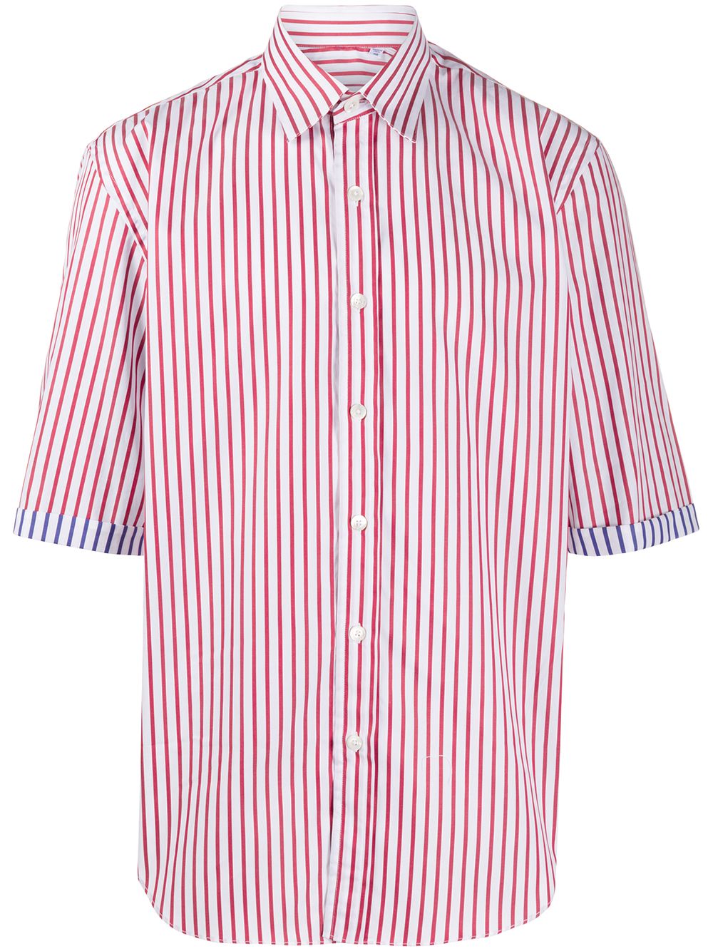 фото Costumein striped short-sleeve shirt