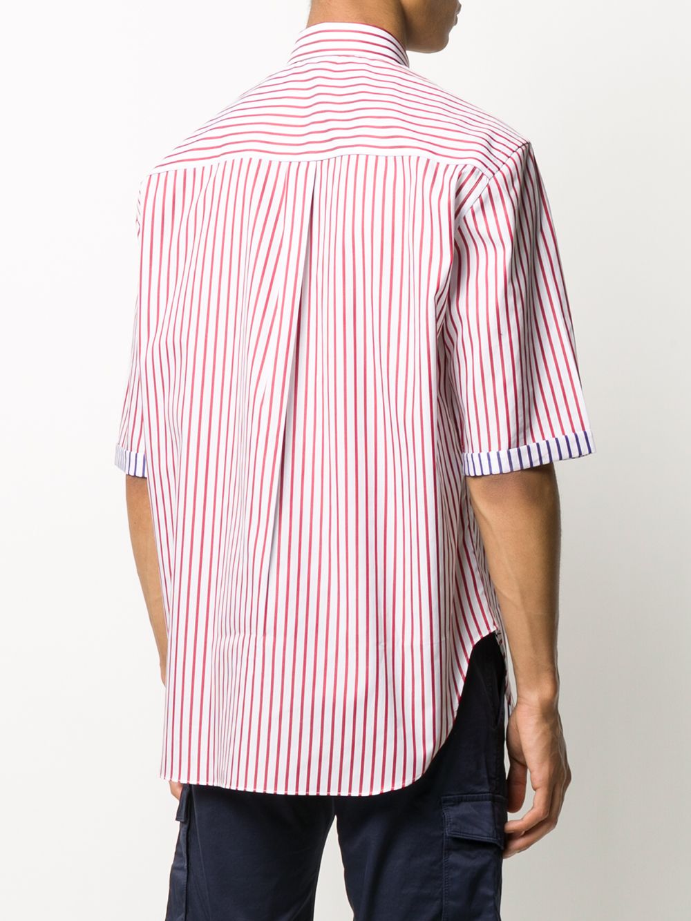 фото Costumein striped short-sleeve shirt