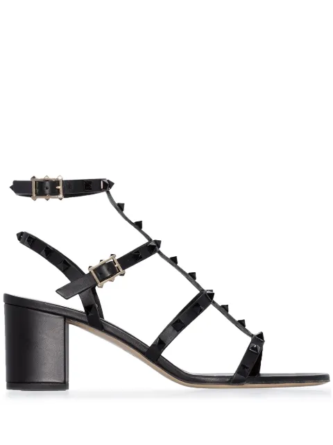 rockstud caged sandal 60mm