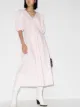 Immagine 2 di GANNI Vestito midi a quadretti GANNI x Browns 50
