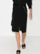 Image 2 of Givenchy Cady chain-detail pencil skirt