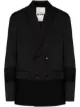 Image 1 of Valentino double-breasted panelled blazer