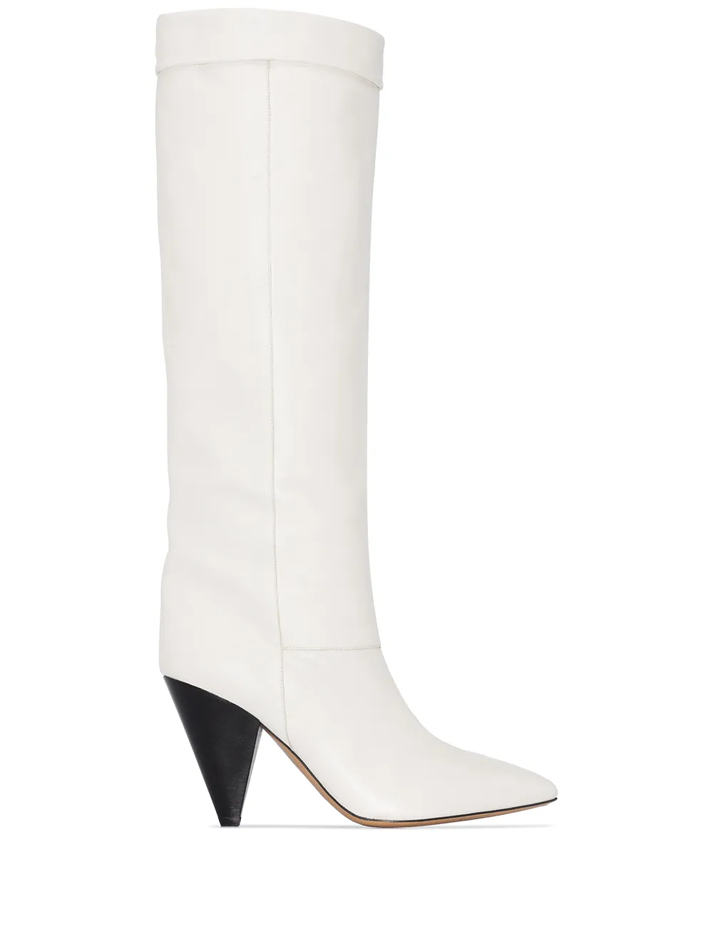 white isabel marant boots