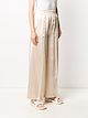 Palm Angels Satinhose mit weitem Bein
