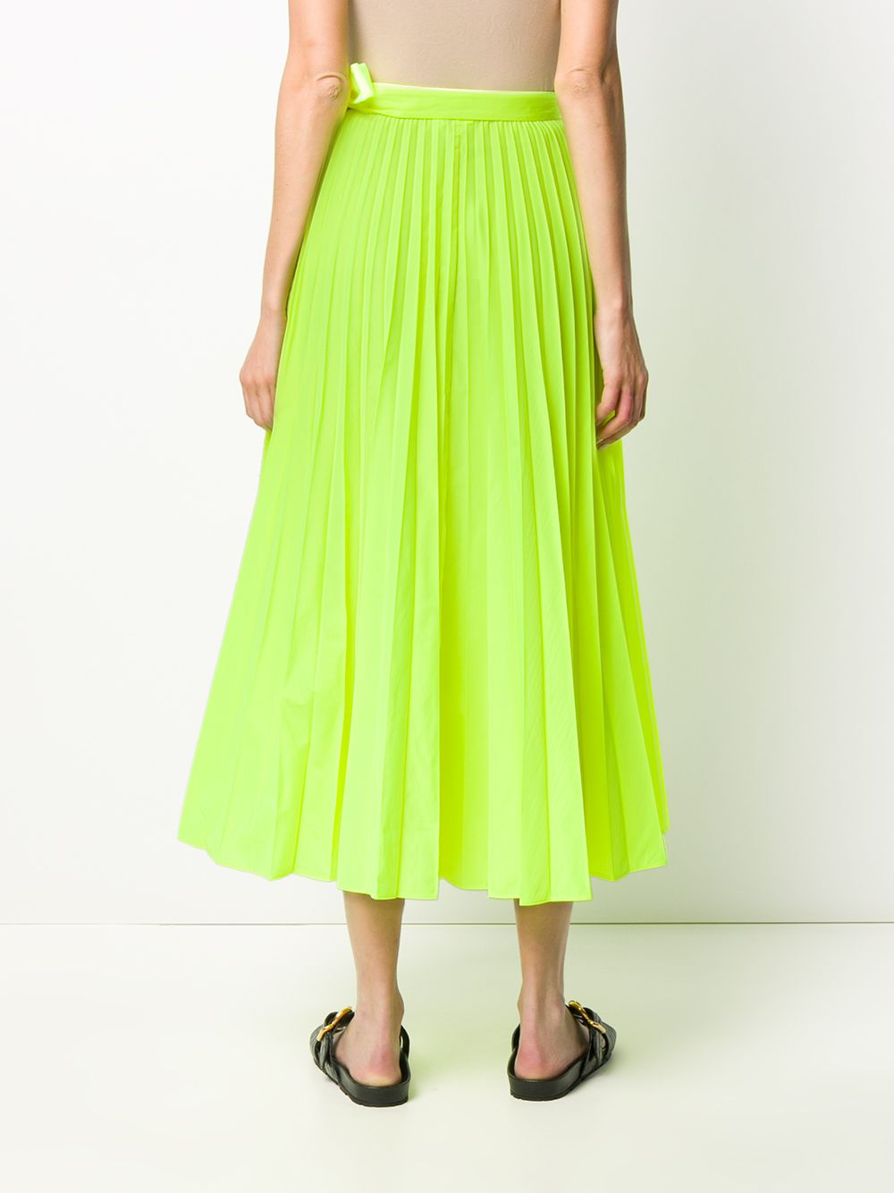 фото Valentino pleated midi skirt