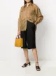 Image 2 of Rochas pleated knee-length shorts