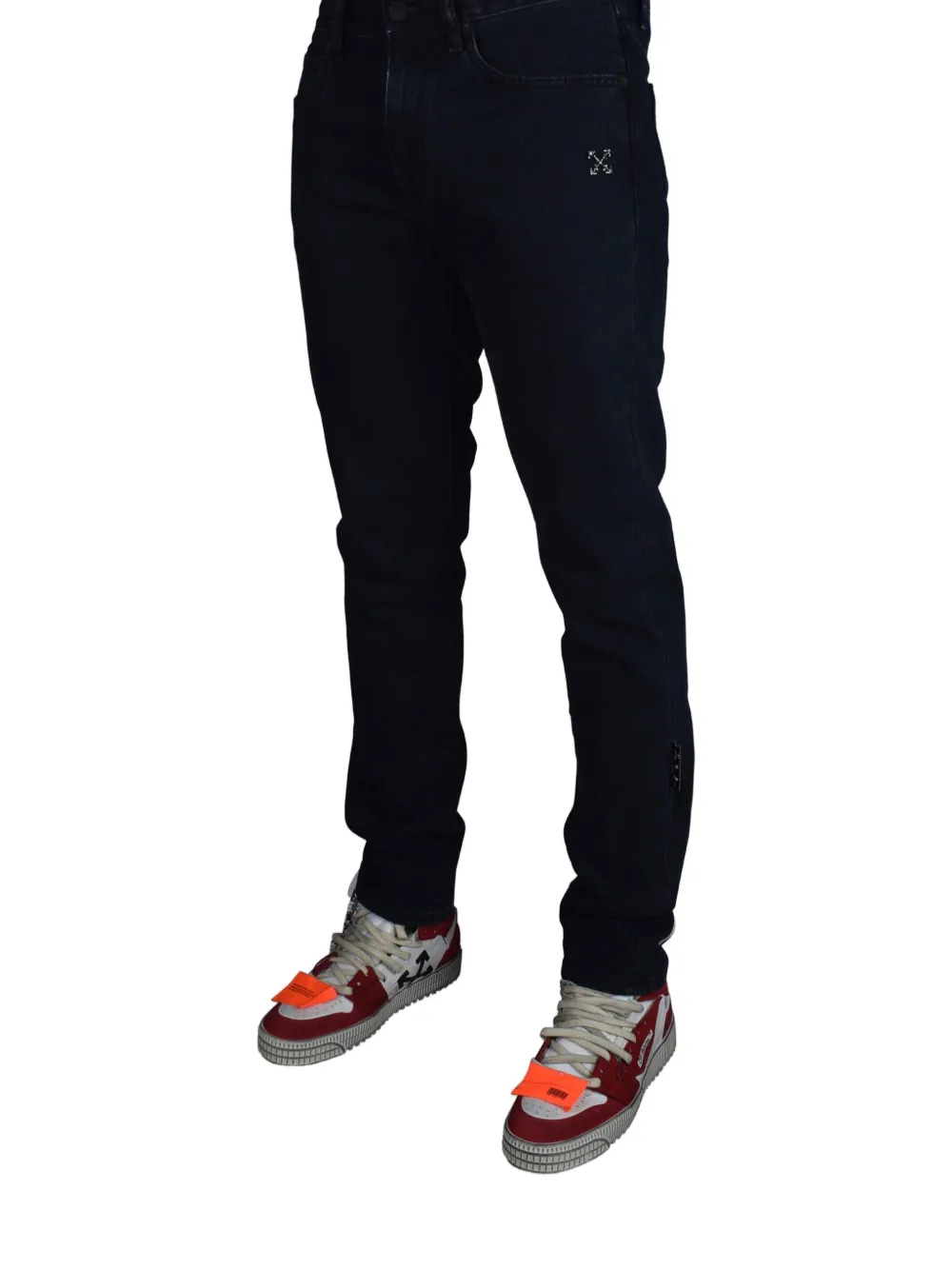 Off-White Straight jeans Blauw