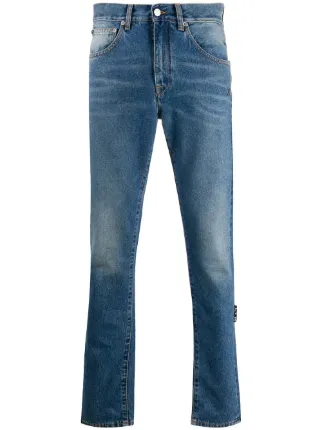 off white striped jeans