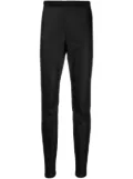 Eileen Fisher high-rise slim fit trousers - Black