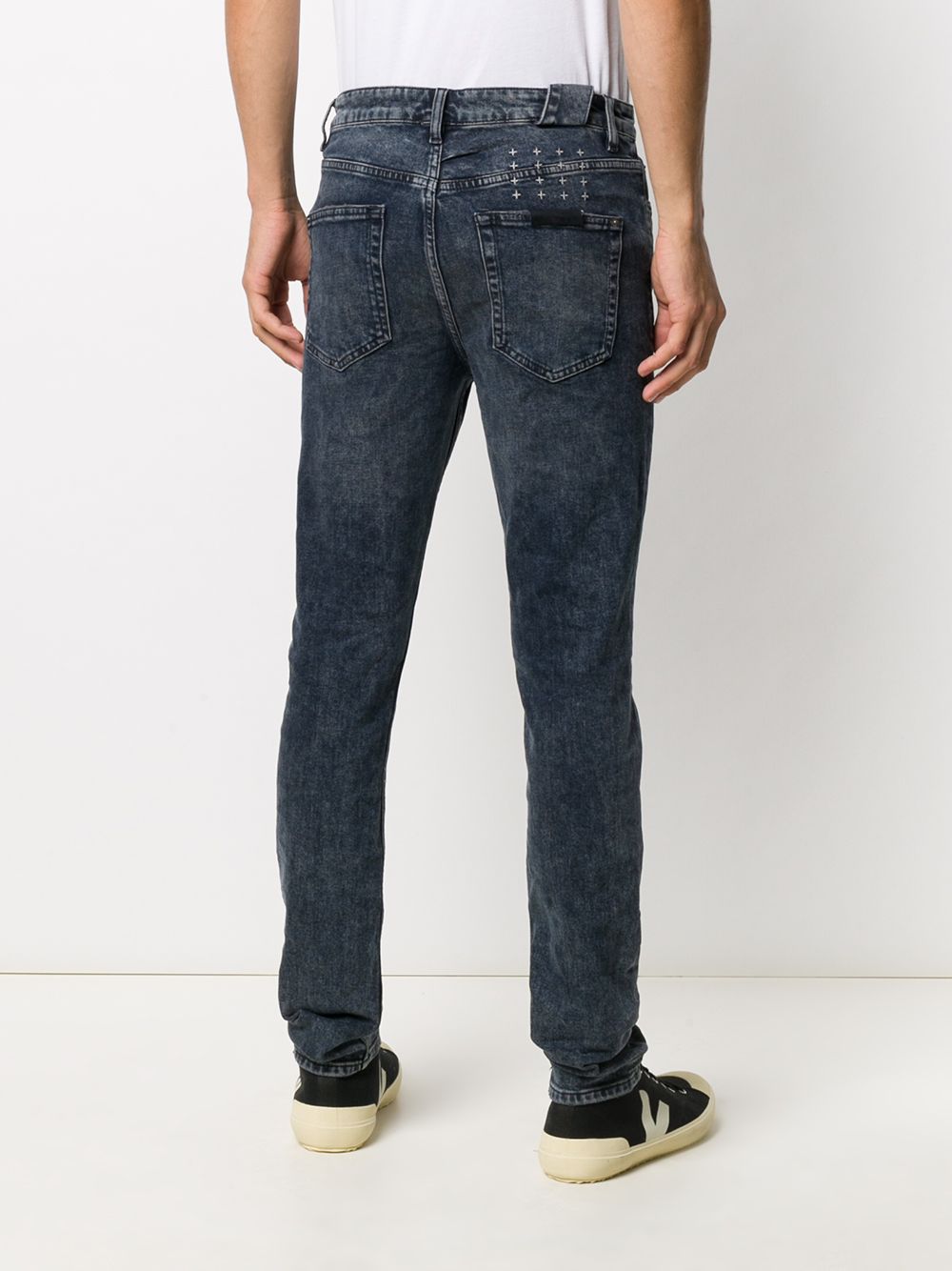 фото Ksubi chitch mid-rise slim-fit jeans