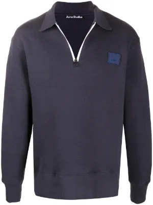 Sweatshirts für Herren von Acne Studios Farfetch Acne Studios Sweatshirt Mit Logo Kragen Farfetch