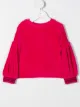 Image 2 of Versace Kids embroidered logo velvet tunic