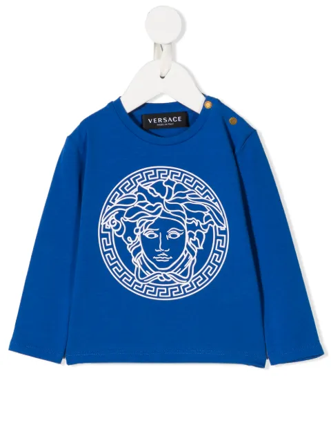 Young Versace سويت شيرت بطبعة ميدوسا