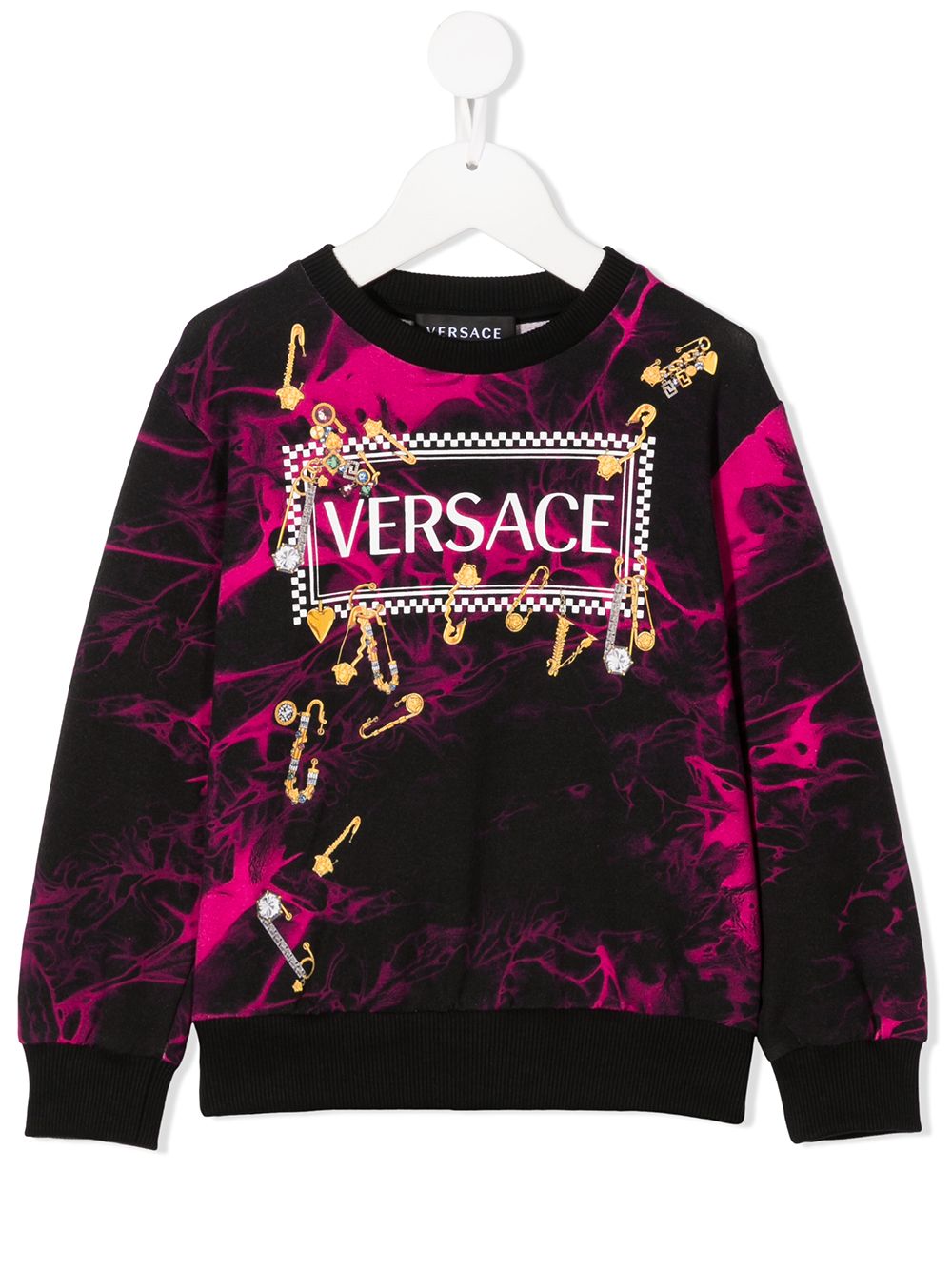 фото Young versace толстовка с логотипом