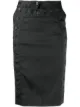 الصورة 1 من Ann Demeulemeester تنورة ضيقة بأزرار