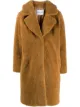 Image 1 of STAND STUDIO faux-shearling midi coat