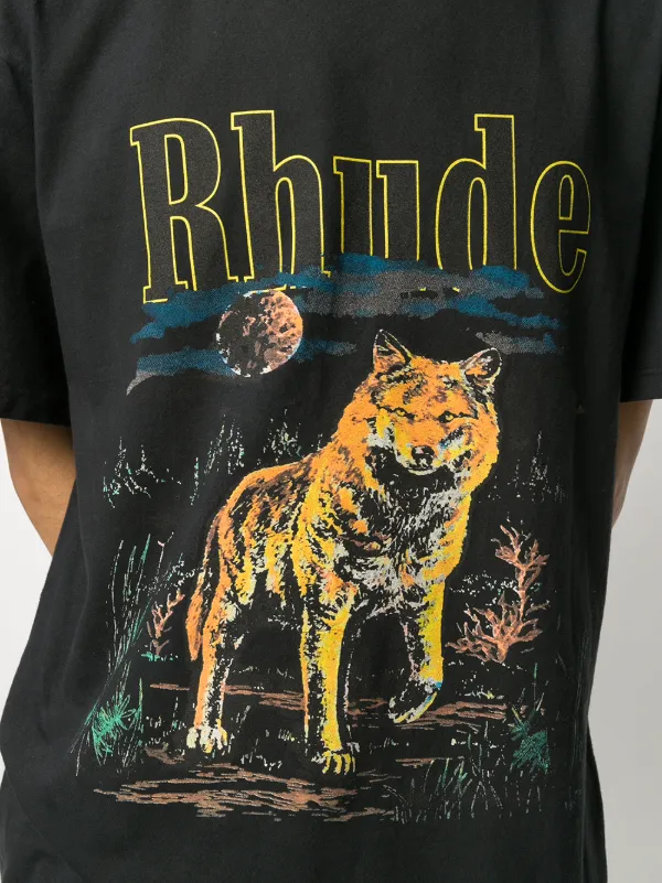 rhude wolf t shirt