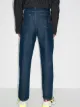 Ahluwalia wave-print straight-leg jeans