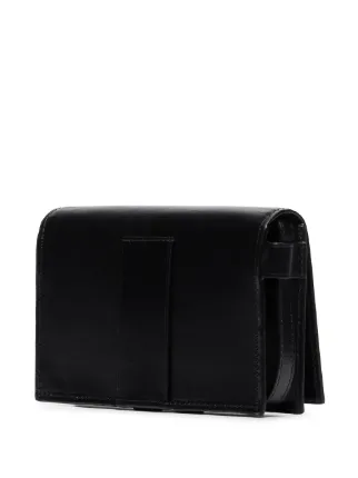 black mini satchel leather crossbody bag展示图