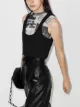 Image 2 of MARKOO scoop-neck quilted top