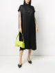 Image 2 of Balenciaga logo jacquard shirt dress