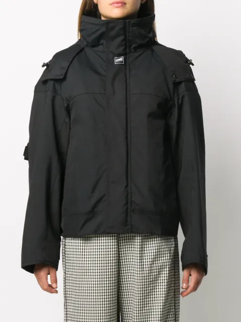 Balenciaga Upside Down oversized parka 