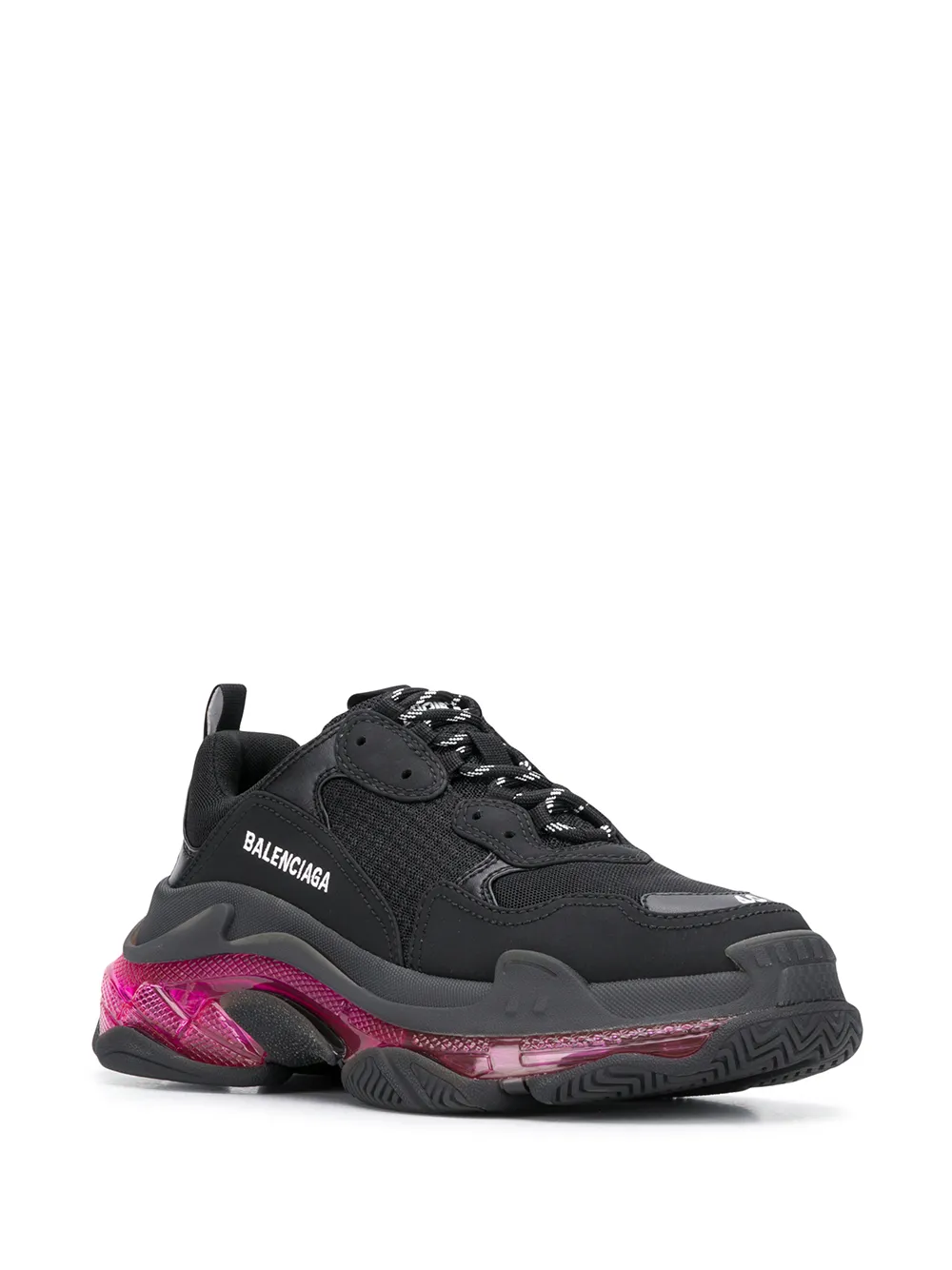 triple s pink black