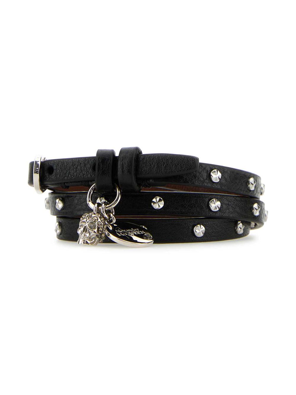 Alexander McQueen wraparound studded bracelet Women