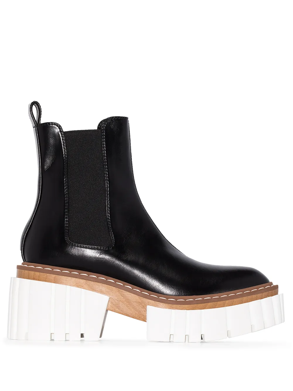 emilie platform chelsea boots