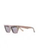 TOL Eyewear Trapezium cat-eye sunglasses