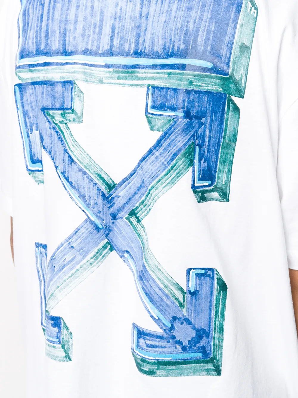 farfetch off white t shirt