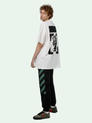 off white masked face t shirt