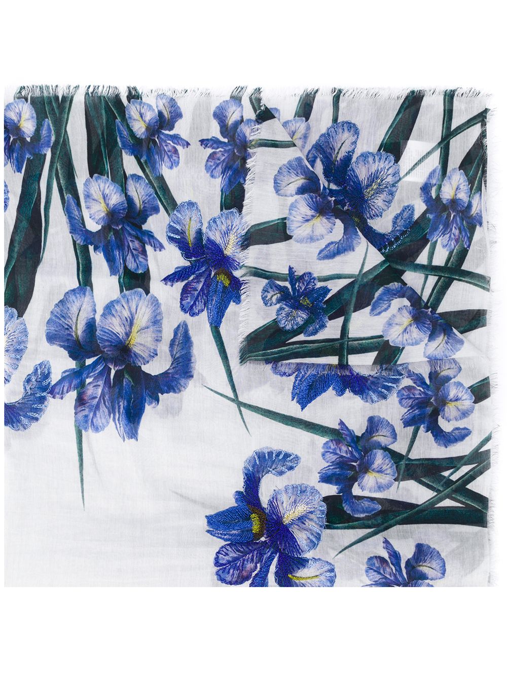 фото Faliero sarti floral-print scarf