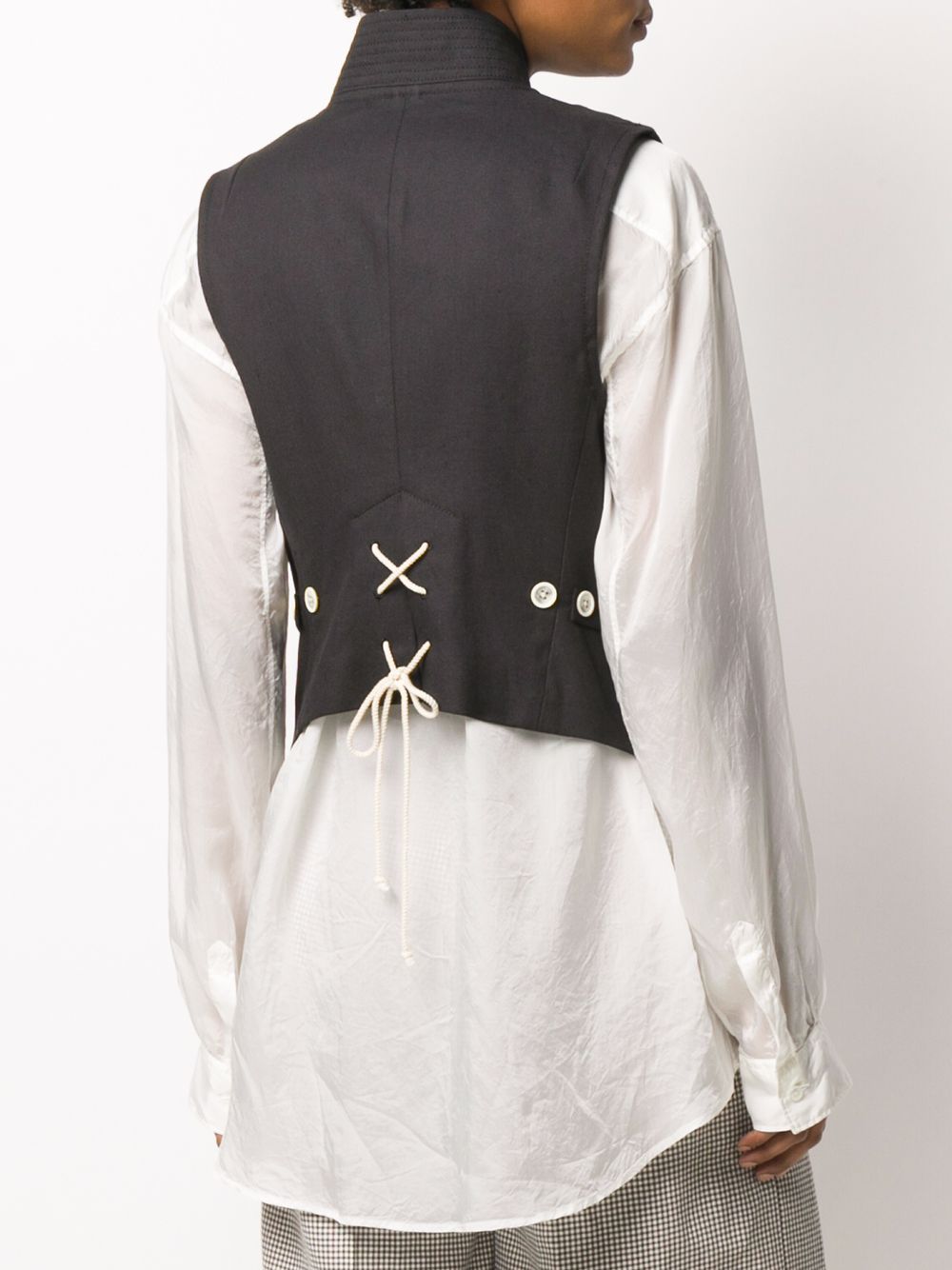 фото Ann demeulemeester buttoned waistcoat