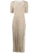 Image 1 of Kenzo ribbed knit scoop neck dress