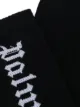 Palm Angels gothic logo socks