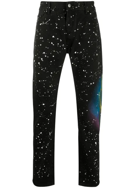 Palm Angels cactus print jeans