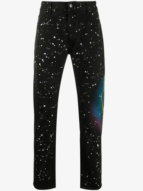 Palm Angels cactus print jeans