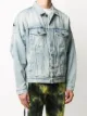 Palm Angels logo print denim jacket