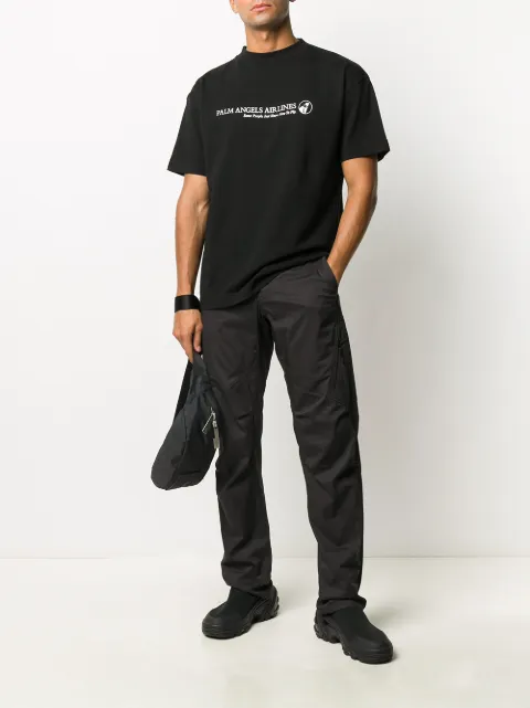 Palm Angels Airlines Melange T-Shirt 
