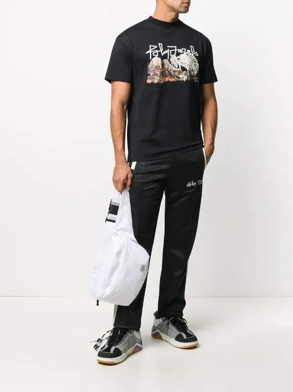 palm angels black shirt