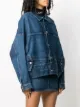 Balenciaga Upside Down denim jacket