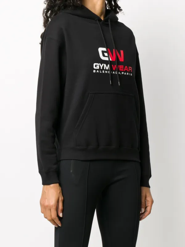 black gym hoodie womens
