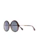 Fendi Eyewear oversize-frame tinted sunglasses